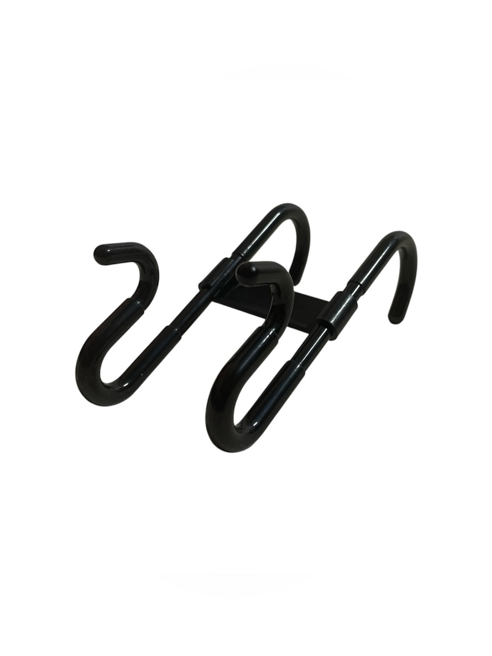 Small Black Plastic Storage Hook